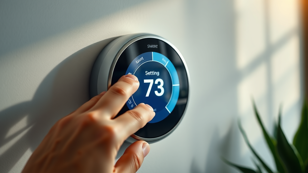 Smart thermostat setup by air conditioning experts for efficient cooling