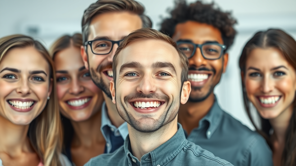 Brighter smiles from diverse adults after Huntington NY dentistry care