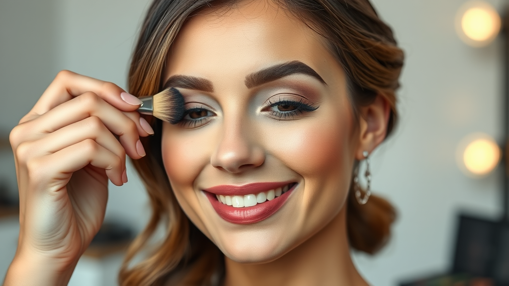Makeup service tips for flawless beauty—pro artist perfects client