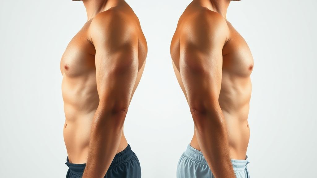 Before and after results of hi-def vaser liposuction highlighting dramatic contour