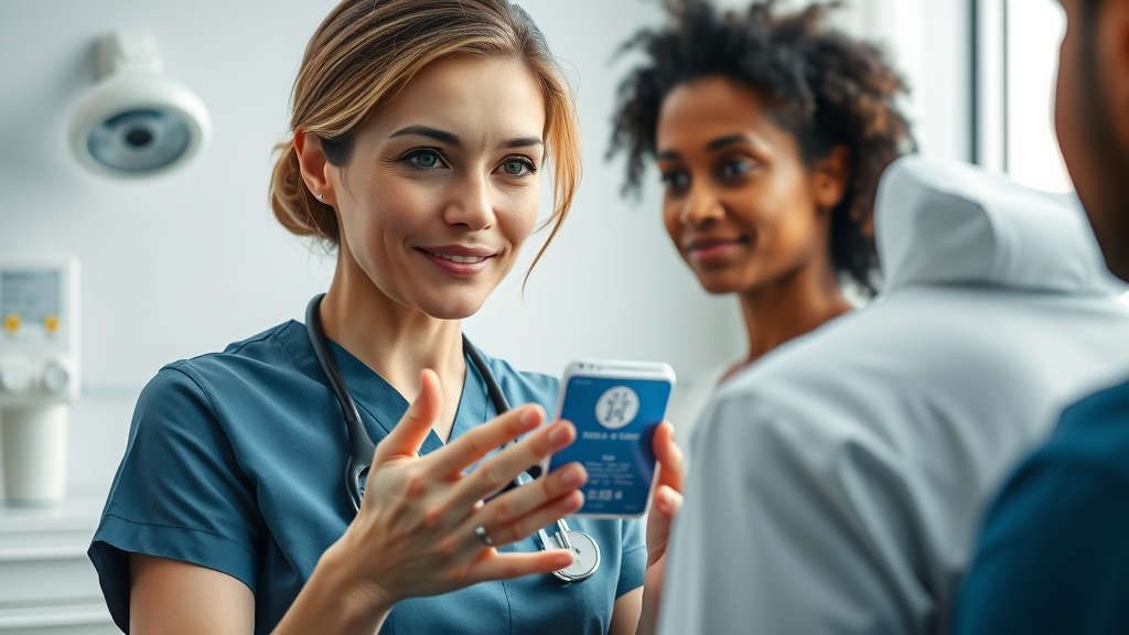 Cosmetic surgeon consulting with patient, demonstrating empathy and expertise.