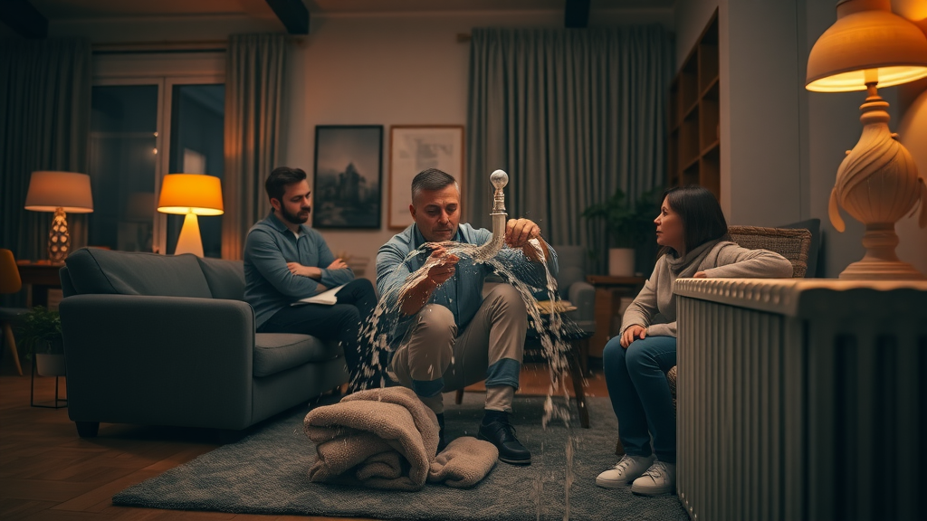 Family relieved as expert handles emergency plumbing repairs at night