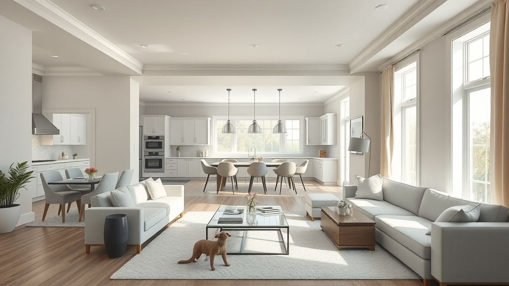 Beautifully finished home renovation completed by a skilled general contractor