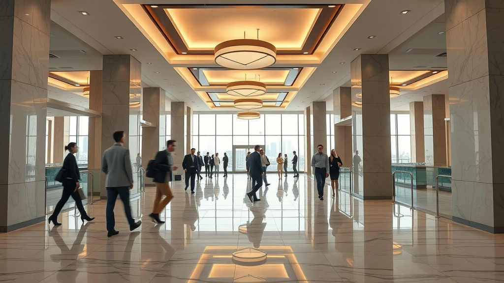 Renovated NYC commercial lobby showcasing commercial renovations nyc enhancements