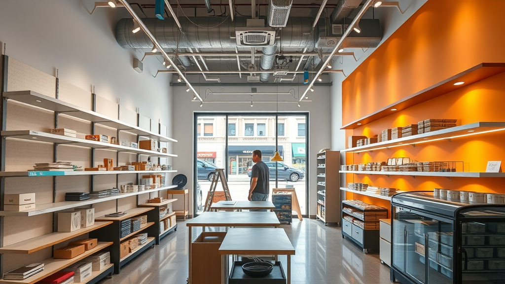 Refined NYC retail interior after expert commercial renovations nyc service