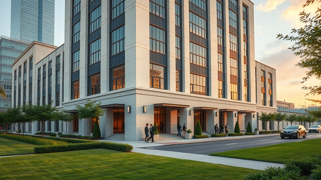 Full-service general contracting project: modern commercial building